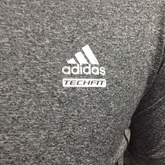 adidas Other - Adidas TechFit Active Grey Shirt